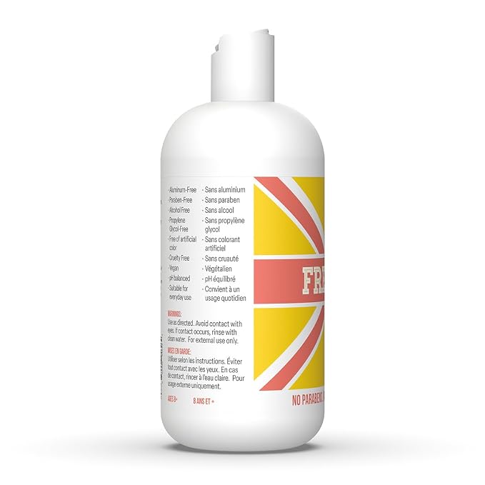 Fresh Kidz Body Wash for Kids and Teens - Gentle Bath and Shower Cleanser for All Skin Types - Girls Coral, 16.9 Fl.Oz.