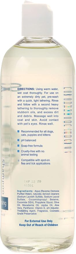 Davis Pure Planet Deep Cleaning Pet Shampoo, 16 oz, Off White, (PP.DCS16)