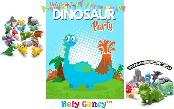 Hely Cancy Dinosaur Bath Toys for Toddler, No Hole Baby Bathtub Shower Water Pool Toys