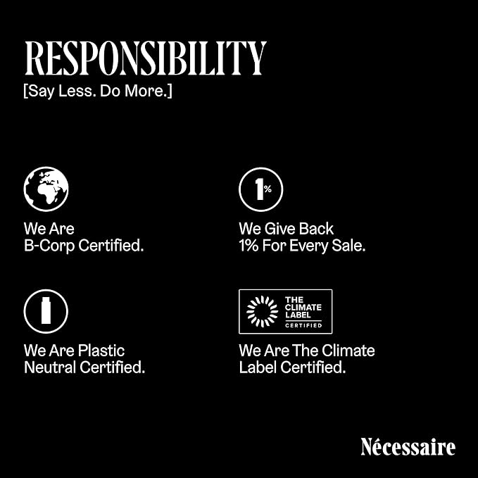 Nécessaire Rosemary Shampoo | Multi-Protein Strengthening Cleanse For Thinning Hair. For Women + Men. Good For All Hair Types/Textures. Free Of Sulfates. Color-Safe. 250 ml / 8.4 oz