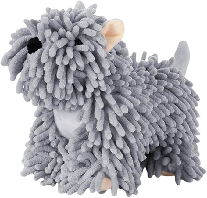 Chenille Hand Towel, Soft Absorbent Chenille Ball Towel, Microfiber Towels for Bathroom (E)