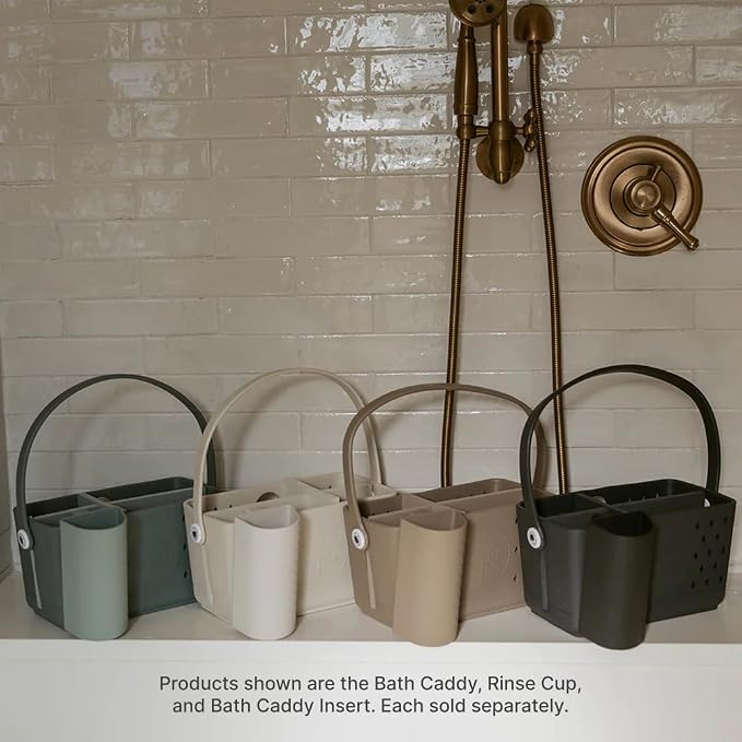 Parker Baby Bath Caddy Inserts | Matching Color Divider for our Shower Caddy Organizer | Makes Multiple Adjustable Compartments