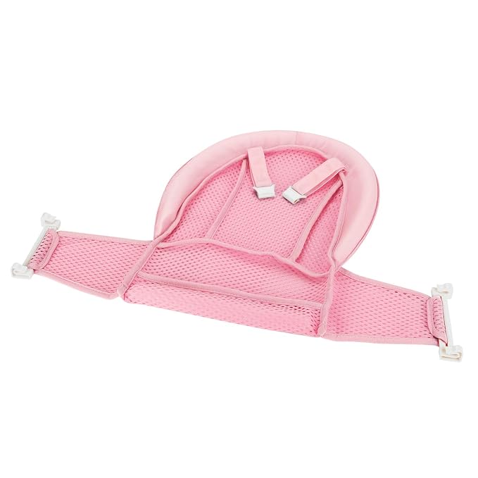 Baby Bath Support Mesh Pad Universal Bath Seat Net Soft Bathing Cushion Pad Mat Non-Slip Bath Seat Cushion Newborn Bath Tub Net Bath Floating Mesh Cushion for Baby Infant 0-3 Years Old (NO Bathtub)