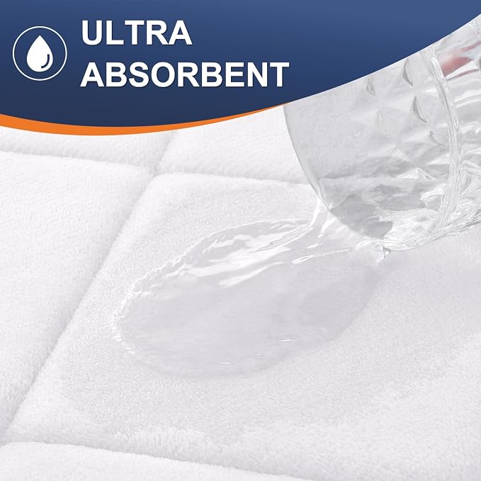 OLANLY Memory Foam Bath Mat 30x20, Ultra Soft and Absorbent Bathroom Rugs, Machine Washable, Comfortable Bath Carpet for Bathroom Floor, Tub and Shower, White