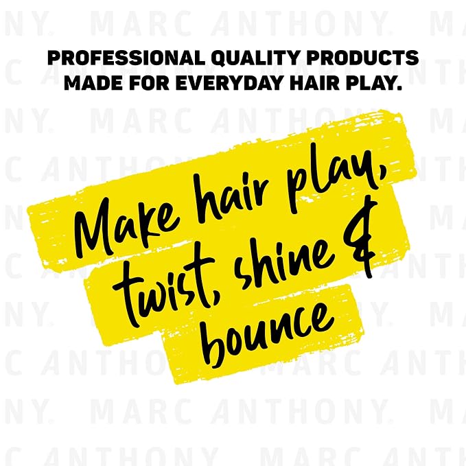 Marc Anthony Shampoo & Conditioner Set for Curly Hair, Strictly Curls - Deep Moisturizing & Hydrating Shampoo & Conditioner for Curl Definition, Added Shine - Hair Products Reduces Frizz