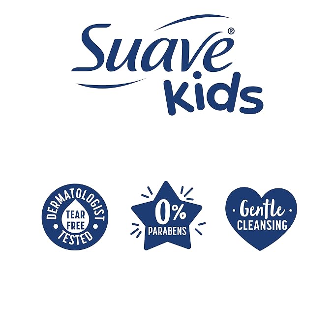 Suave Kids 3 In 1 Shampoo-Cond -Bodywash Watermelon 18 Ounce (Pack of 2)