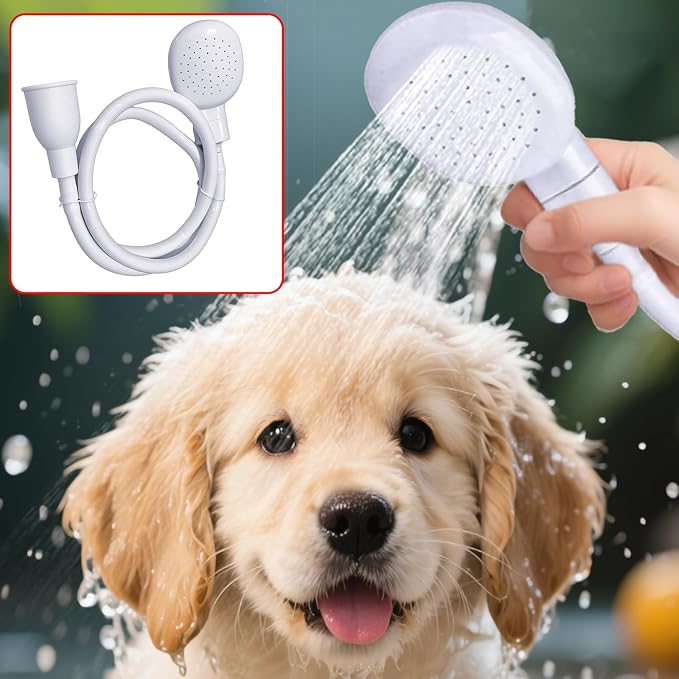 9.84ft/3m Sink Spray Hose,Shampoo Sprayer Handheld Hose Portable Sink Spraye Hose Strainers for Bathing Baby,Pets Shower,Rinsing Vegetables,Washing Hair