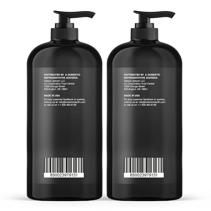 Botanic Hearth Biotin Shampoo and Conditioner with Collagen | Fights Hair Loss & with Korean Ginseng & Turmeric, Conditioner Promotes Hair with Avocado and Coconut | 16 fl oz x 2