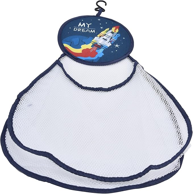 Bath Toy Organizer Bag Cute Cartoon Pattern Mesh Bath Tidy Storage Net Holder Basket Bag for Kids Bathroom Toys Polyester Material Large Capacity (Type 6)