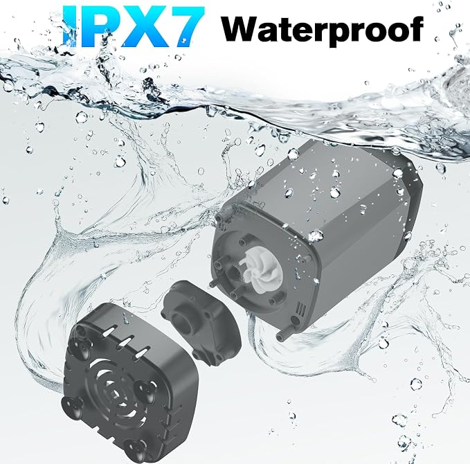Cosy Life Portable Shower, Portable Shower for Camping with 5 Gallon Collapsible Bucket, 6000mAH Camping Shower with Smart LED Display, Multiple Spray Patterns for Outdoor Camping, Hiking, Pet Bathing