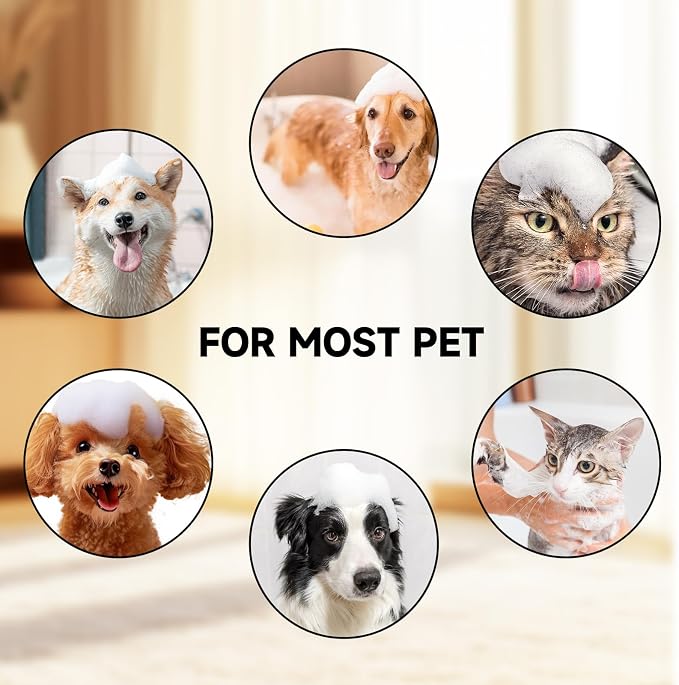 Dog Washing Gloves - Quick Drying Dog Towel,Cat Bath Grooming Gloves Brush with High-Density Teeth for Bathing Massaging,Absorbent Pet Bath Towel 30.3"x13.8" with Hand Pocket for Dog Cat Grey