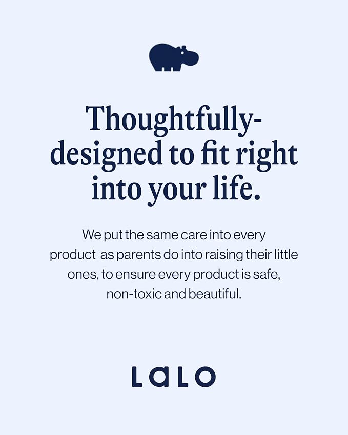 Lalo Bathtime Essentials - 3-Piece Set Includes Knee & Elbow Saver, Rinse Cup, & Spout Cover - Comfortable Baby Bath Essentials Made from Safe, Durable Materials - Easy to Clean - Coconut