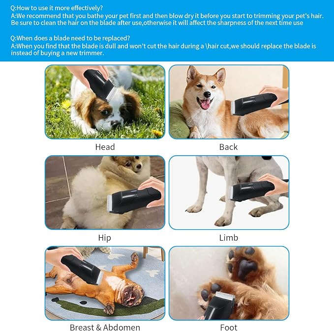 30# Dog Grooming Ceramic Blades,Compatible with Andis,Oster A5,Wahl KM10 | Size 30# Detachable Blade 1/50-Inch 0.5MM Cut Length,3 Pack