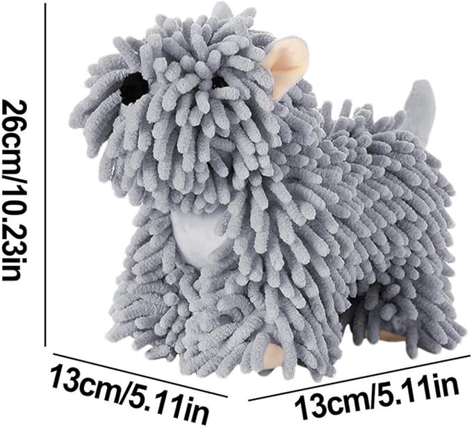 Chenille Plush Towel Balls, Soft Absorbent Microfiber Hand Towels for Bathroom (C)