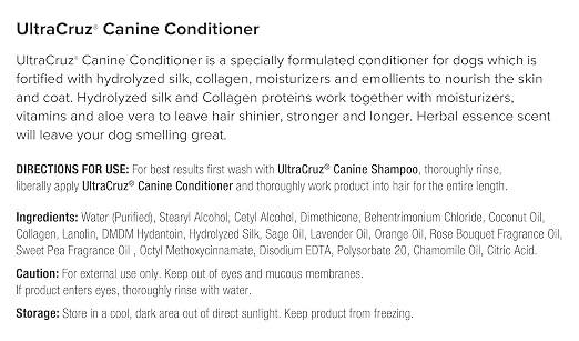 UltraCruz - sc-395319 Canine Conditioner for Dogs, 32 oz