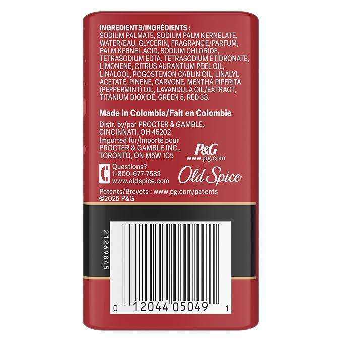 Old Spice Bar Soap for Men, Refreshing Clean to Wash Away Dirt & Odor, Cleansing Formula, Long-Lasting & Confidence-Boosting Fragrance, Swagger with Lime + Cedarwood Scent, 3.17 oz (Pack of 4)
