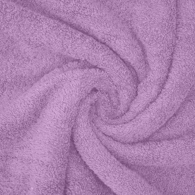 DAN RIVER 2 Pack Bath Sheets Extra Large 35x70, Large Bath Towels for Adults, XL Oversized Heavy Duty Towel Set, 600 GSM 100% Ring Spun Cotton, Soft Quick Dry, Lavendar