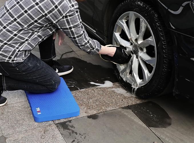 Kneeling Pad Thick Extra Large High Density Foam Comfort Kneeling Pad for Work Gardening Yoga Exercise Garden Knee Pad, 1 Pack