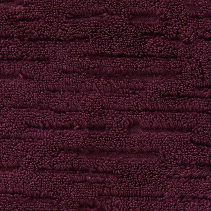 SKL Home CloudSoft 100% Cotton Luxury 6-Piece Towel Set, 600 GSM, Ultra Plush & Absorbent - 2 Bath Towels, 2 Hand Towels, 2 Washcloths, Bordeaux