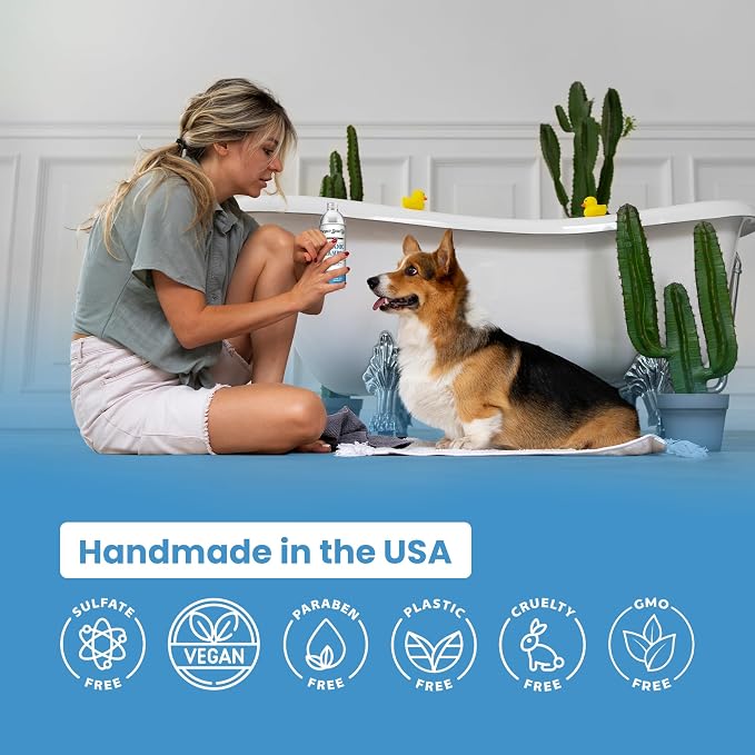 Project Sudz Medicated Dog Shampoo β Neem & Niaouli | Natural Medicated Liquid Shampoo for Dogs | Soothes Itchy Skin, Relieves Irritation, Eco-Friendly & Safe