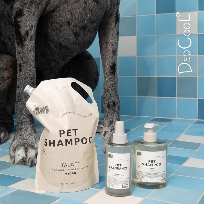 DedCool Pet Fragrance | 01 Taunt | Clean Luxury Pet Perfume for Dogs | Long-Lasting Deodorizing Spray | Non-Toxic, Vegan | 8.5 fl oz
