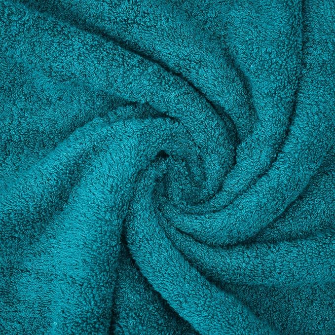 DAN RIVER 2 Pack Bath Sheets Extra Large 35x70, Large Bath Towels for Adults, XL Oversized Heavy Duty Towel Set, 600 GSM 100% Ring Spun Cotton, Soft Quick Dry, Teal