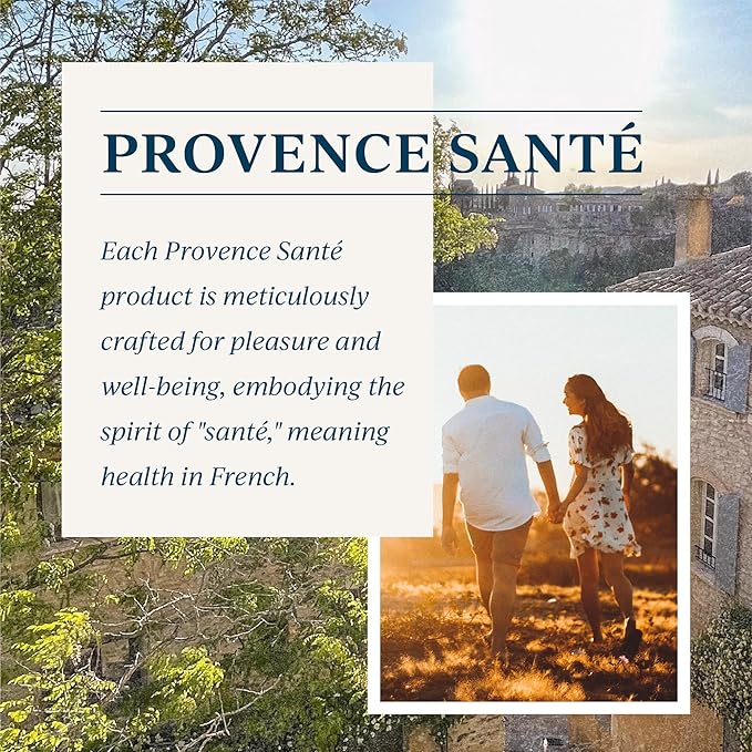 Provence Sante Relaxing Bath Salt - Luxury and Soothing Soak - Fresh Linden Blossom Scent - Made in France - 20 Oz