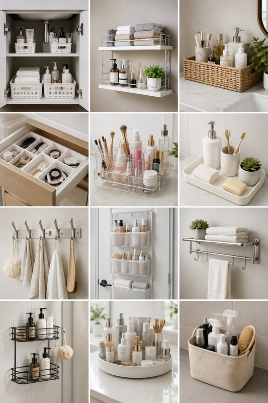 Bathroom Accessories That Help Reduce Everyday Clutter