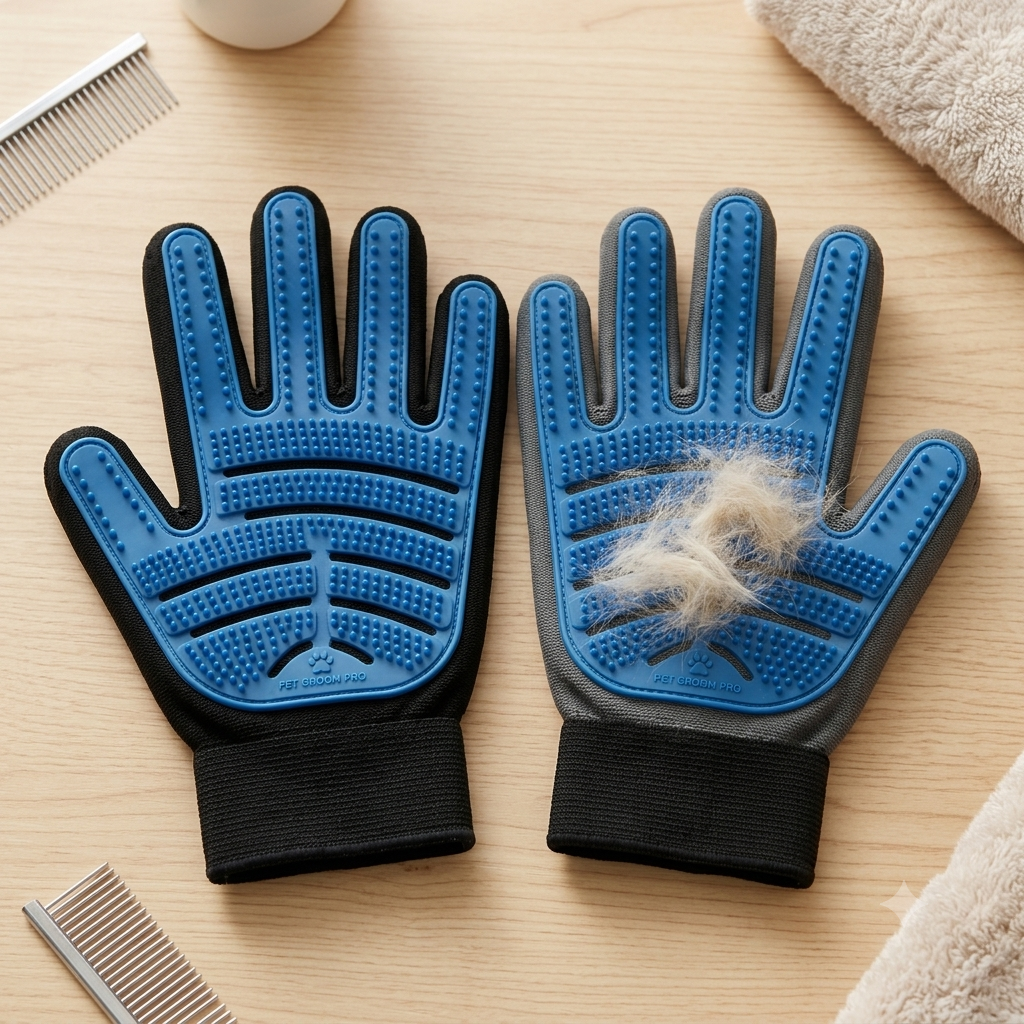Pet Grooming Gloves