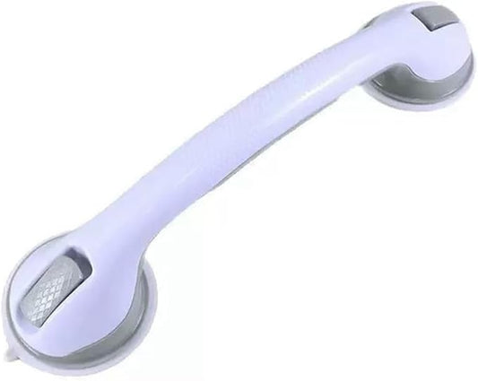 Suction Grab Bars for Shower, Safety Handle Support for Bathroom (1, Gray, 16in)