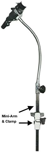 Groomers Helper® Dryer Holder with Mini-arm and Standard Clamp Set - Hands Free Hair Drying Tools for Dog Pet Table Grooming