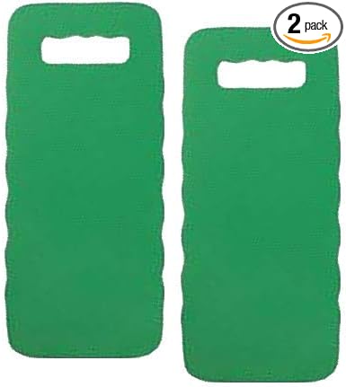 Teal Turtle Green Kneeling Pad for Gardening, Yoga, Bathtubs, Work, and Prayers (2, 16" X 7")