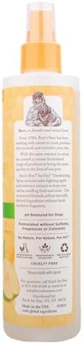 BURT'S BEES FOR PETS Deodorizing Spray for Dogs with Apple and Rosemary, 99.7% Natural Origin, Waterless Dry Dog Shampoo, pH Balanced, No Rinse, 10 Fl Oz, 6 Pack Multi-Pk