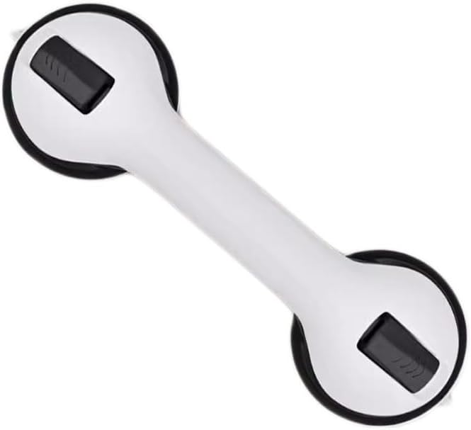Suction Cup Shower Handle, Strong Suction Bathroom Safety Grab Bar, Bathtub Handle for Seniors, Safety Grab Bar for Door, Toilet, Batht, Closet(Black)