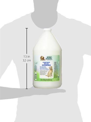 Nature's Specialties Re-moisturizer with Aloe Conditioner for Dogs Cats, Non-Toxic Biodegradeable, 1gal