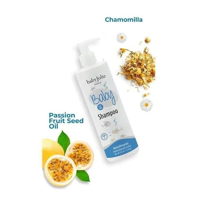 Baby Jolie - Hair Care Set For Infant And Toddlers (Shampoo, Conditioner & Foam Shampoo),