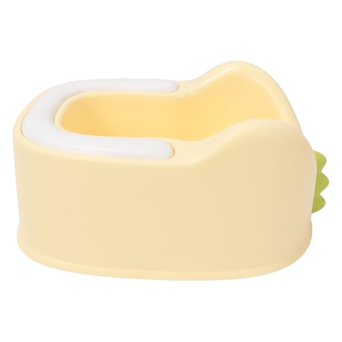 Ergonomic Baby Washing Basin for Toddlers with Soft PVC Cushion, Plastic Baby Washing Basin for Bathing and Buttocks (Yellow)