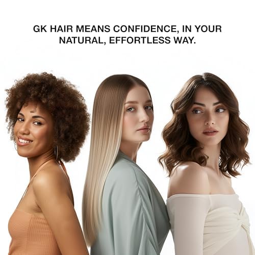 GK HAIR Keratin Shampoo and Conditioner set, Sulfate Free Moisturizing shampoo & conditioner for Color Treated Hair, Hydrating lightweight Formula for Dry, Damaged & Frizzy Hair 10.1oz each