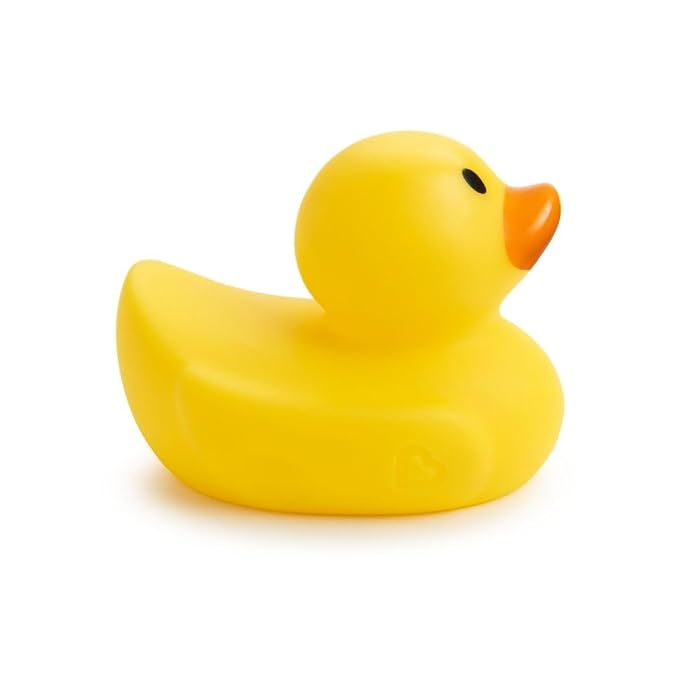 Munchkin® White Hot® Safety Bath Ducky Toy, Yellow, (Pack of 2)