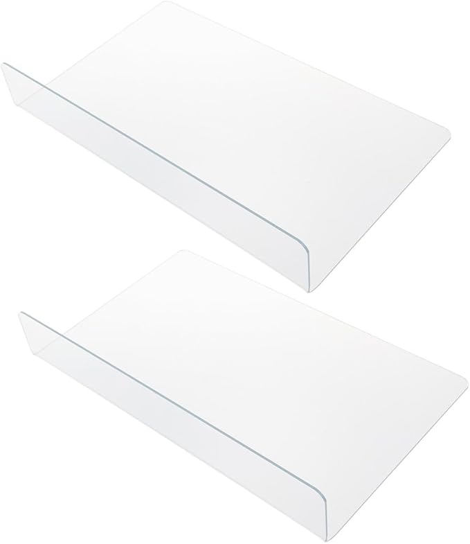 OSALADI 2pcs Shower Corner Water Guards for Bathtub Splash Protection Bathroom Backsplash Vanity Shield with Smooth Surface Splash Barrier for Dry Safe Bathroom Environment
