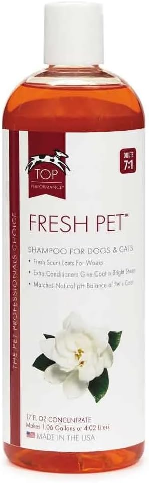 Dog Grooming Pro Fresh Pet Shampoo Conditioner Cologne Mist or Waterless Cleanser (Waterless Shampoo - 7.1 oz)