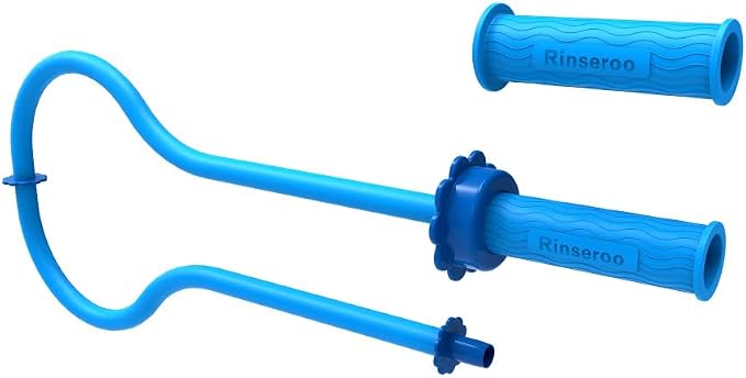 Rinseroo Dog Spot Washer – 6ft Slip-On Shower Hose for Easy Pet Rinsing, Fits Showerheads Up to 4” – Stress-Free Way to Clean Dogs Without a Full Bath, Shark Tank Product (Not for Tubs)