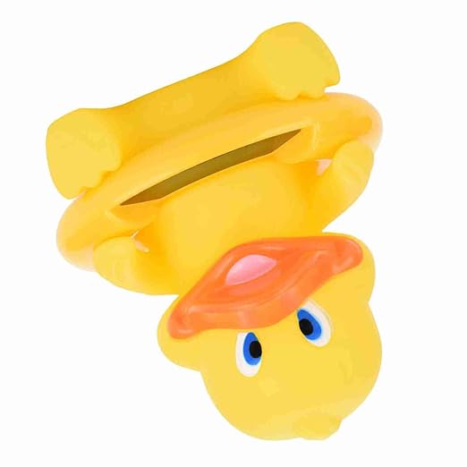Baby Bath Thermometer, Floating LED Display Infant Thermometer, Safety Water Temperature Monitor with Auto Sensor for Newborn Toddler Bath Time (Yellow)