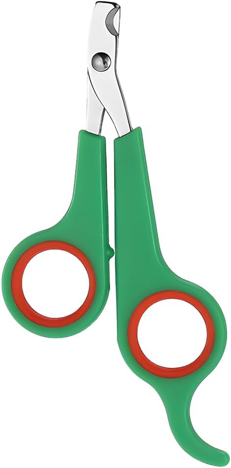 Pet Nail Clippers for Dogs and Cats,Safety Guard Dog Nail Trimmer,Professional Cat Nail Clippers with Quick Sensor,Sharp & Comfort-Grip Puppy Nail Cutter for Small Medium Large Pets (Green)