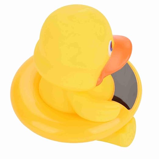 Baby Bath Thermometer, Floating LED Display Infant Thermometer, Safety Water Temperature Monitor with Auto Sensor for Newborn Toddler Bath Time (Yellow)