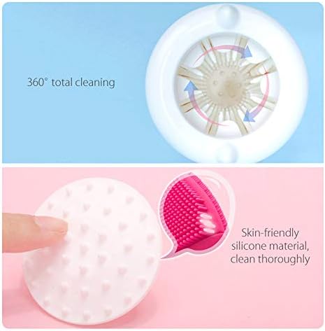 Creation Core Portable Dog Paw Washer Cup Pet Paw Cleaner for Dogs Cats Grooming with Muddy Paws Comfortable Silicone Dog Feet Cleaner Automatic, Pink