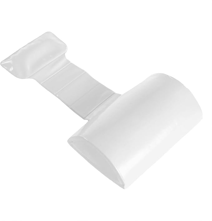 TRC Recreation Super Soft Closed Cell Foam Weighted Spa and Bath Pillow, White