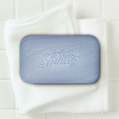 Irish Spring Deodorant Soap, Moisture Blast, 3.7 Ounce (Pack of 6)
