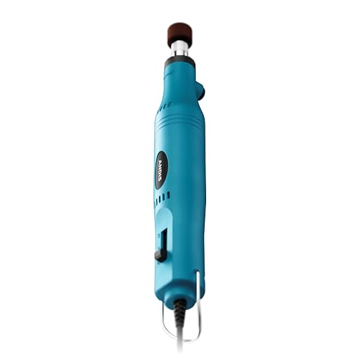 Andis 66820 EasyClip 2-Speed Pet Nail Grinder, Blue