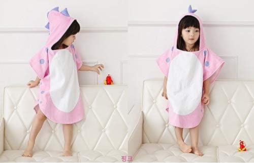 Soft Cotton Baby Bath Towel Beach Towel Bathrobe for Kids 0-8 years